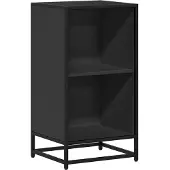 vidaXL Boekenkast 40x35x76 cm bewerkt hout zwart
