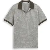 Tom Tailor Shirt groen gemêleerd