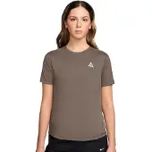 Nike - Women's ACG Trail Dri-Fit S/S Top - Hardloopshirt L, bruin
