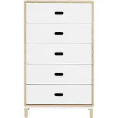 Normann Copenhagen Kabino lade kast met 5 lades wit