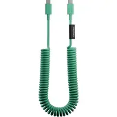 Native Union Pop Cable - Pine - USB-C naar USB-C - 2.4M - 60W