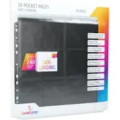 GameGenic Sideloading 24-Pocket Pages Pack Zwart (10 stuks)
