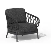 Tierra Outdoor Natal lounge stoel charcoal