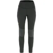 Fjällräven Legging Women Abisko Varm Trekking Tights Black-Iron Grey-L