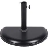 Sunnydays Muurparasolvoet van cement 10 kg zwart