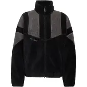 Adidas Fleece jas 'Adicolor' grijs / zwart