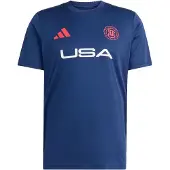 Adidas Functioneel shirt 'FIFA Fussball-Weltmeisterschaft 26 USA' donkerblauw / lichtrood