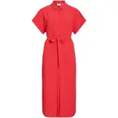 Vila Blousejurk 'VIJaylo' knalrood