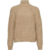 Superdry Slouchy Stitch Coltrui Beige Grootte: 42