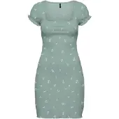 ONLY Jurk 'ONLHillary' groen / wit