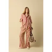Sissy-Boy Roze blouse met print | Maat: M