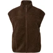 Pieces Bodywarmer 'PCSADIA' chocoladebruin