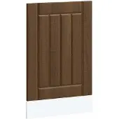 vidaXL Vaatwaspaneel Lucca bewerkt hout bruin eikenkleur