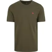Levi's Shirt 'SS ORIGINAL HM TEE' donkergroen