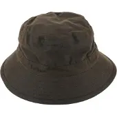 Barbour Vissershoed Men Wax Sports Hat Olive-XXL