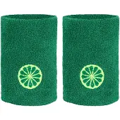 The Indian Maharadja Zweetbandje Wrist Sweat Band Lush Green