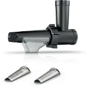 Bosch MWZS0JPB, Zwart, RVS, Transparant, RVS, MultiPower 4, 6, 8, 400 gram, 90 mm, 244 mm