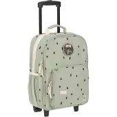 Lassig light Trolley Happy afdrukken olive