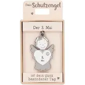Depesche sleutelhanger beschermengel 03. Mai - gelukssieraad voor kinderen.