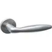 Intersteel deurklink Jupiter basic op rozet verdekt ø53x10mm rvs