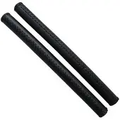 Velo Stuurgrepen leer 40 cm ø22,2 mm zwart per set