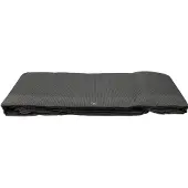 Shadow Comfort Harmonica schaduwdoek 200x500cm Cool Grey - Exclusief Bevestigingsmateriaal