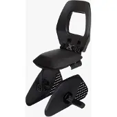 Bobike One Junior achterzitje tot 35kg dragerbevestiging zwart/zwart