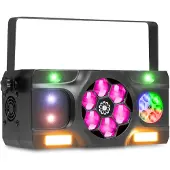 Fuzzix Stellar2 LED partylight - Discolamp - Multi DJ effect - Met