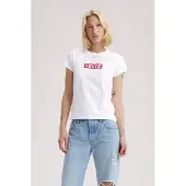 Levi's Shirt 'AUTHENTIC' rood / wit
