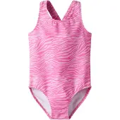 Name it Meisjes badpak nkfzanimal zebraprint