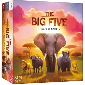 MNKY Entertainment The Big Five - Bordspel - Strategisch spel - 60 minuten speelduur
