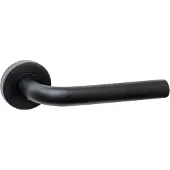 Intersteel deurklink Luzern basic op rozet verdekt ø53x10mm zwart