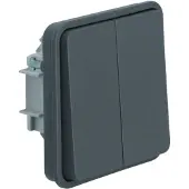 Berker 50423515, Doos, Grijs, Thermoplastisch, IP55, 71 mm, 42 mm