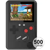 , Console émulateur 500 jeux Modèle Slim, Zwart