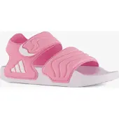 Adidas Open schoenen 'Adilette' rosa / wit