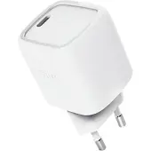 Trust USB-C GaN-lader, 30W, voor binnenshuis, AC, wit