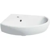 Geberit Selnova - Hoekfontein 590x560, 1 kraangat, wit 501.050.00.5