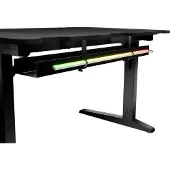 Genesis Gaming Bureau HOLM Modulair, zwart, 120 cm