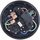 As Schwabe Drievoudige stekkerdoos met USB-poort, geschikt voor kabelhaspel met deksel, 230V, IP54