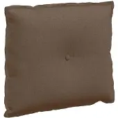 vidaXL Rugkussen Bruin 200 x 19 x 50 cm Stof