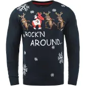 Blend Trui 'Rudolph' blauw / gemengde kleuren