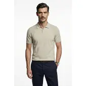 BOSS Poloshirt BOSS Green structuur groen