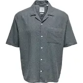 Only & Sons Overhemd 'ONSCAIDEN' grijs
