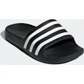 Adidas Strand-/badschoen 'Adilette Aqua' zwart / wit