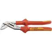 TECWERK Waterpomptang L.250mm Klem-B.6-44mm verchroomd.VDE Meercomp.-grepen