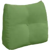 vidaXL Rugkussen Lichtgroen 60 x 24 x 50 cm Fluweel