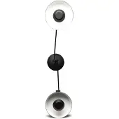 Grupa Products Arigato Plafondlamp Dubbel Zwart - Staal Black - AR-C2