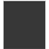 vidaXL Rolgordijn verduisterend 120x175 cm stofbreedte 116,6 cm zwart