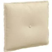 vidaXL Rugkussen Crème 200 x 19 x 50 cm Stof