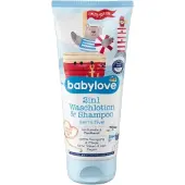 Babylove Babyshampoo douche- en waslotion 2in1, 200 ml